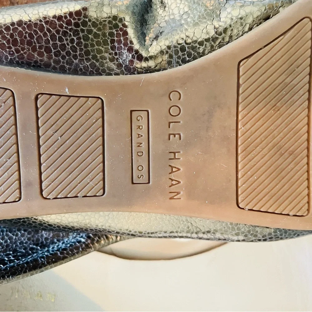 Cole Haan Bronze Metallic Ballet Flats 9.5​​​​​​​​​​​​​​ - Picture 6 of 8